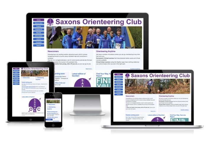 Saxons OC website